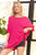 Mood-Boosting Fuchsia Cotton Tunic for Confident Days
