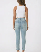 111 Distressed Skinny Jeans