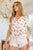 1.2 BiBi Small Leopard Print Wool Dobby Button Detail Top